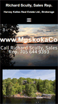 Mobile Screenshot of muskokacottagesforsale.com